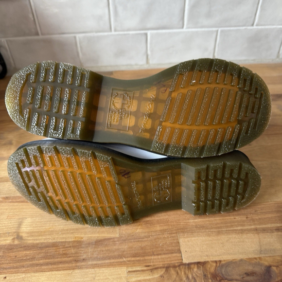 Dr Martens 1460 Boots Women's Original Leather White Size 9 - Picture 7 of 10